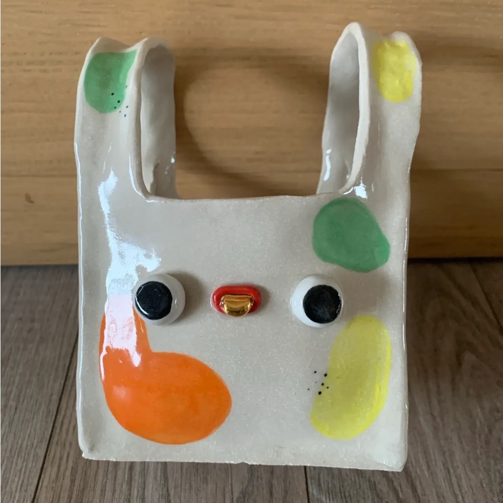 Mai Accents Ceramic Bag by Cutiepiemarzia